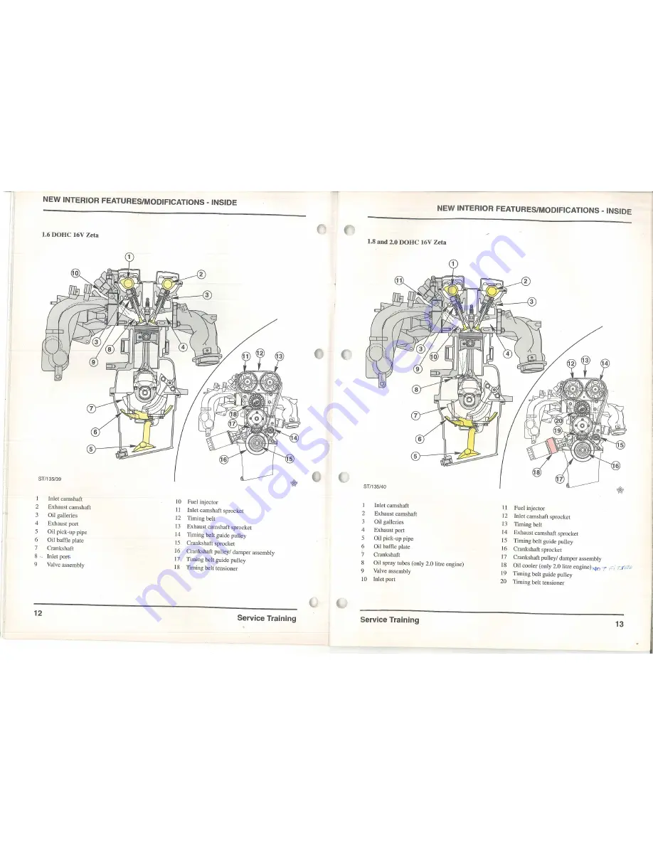 Ford Mondeo 1.6 Technical Service Training Download Page 8