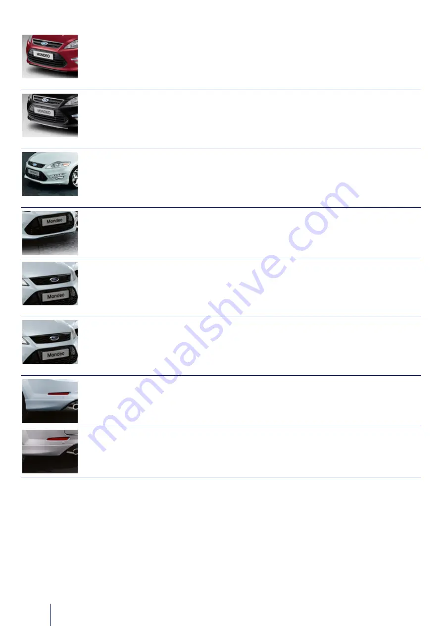 Ford MONDEO 2010-2014 Manual Download Page 60