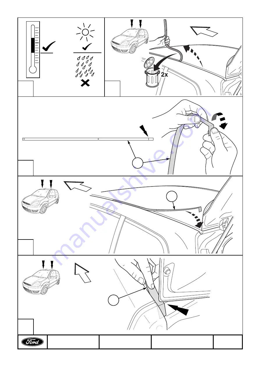 Ford SK2S5J 46002 AA Installation Instruction Download Page 11