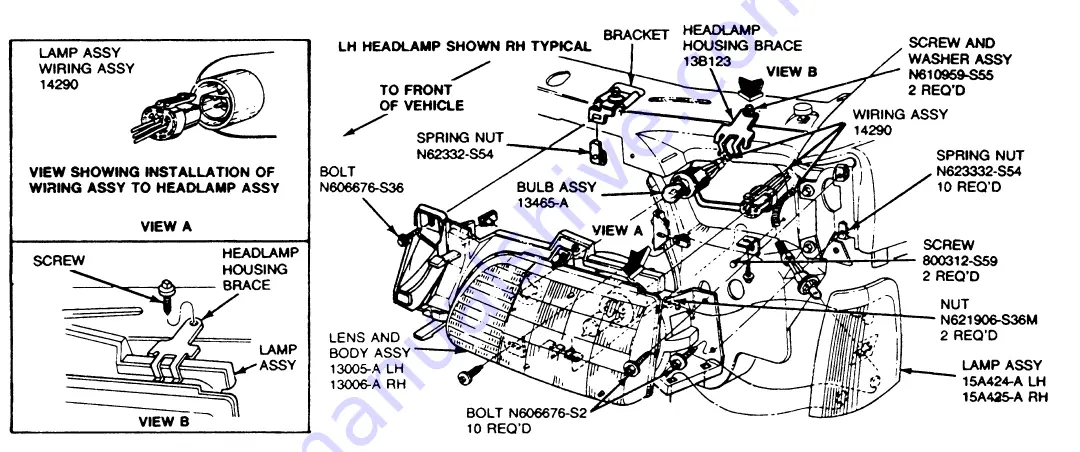 Ford Taurus Manual Download Page 1313