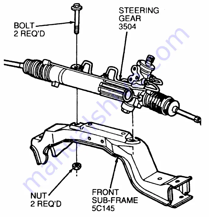 Ford Taurus Manual Download Page 1546