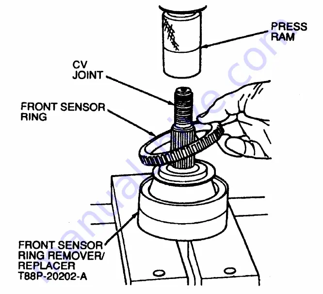 Ford Taurus Manual Download Page 1986