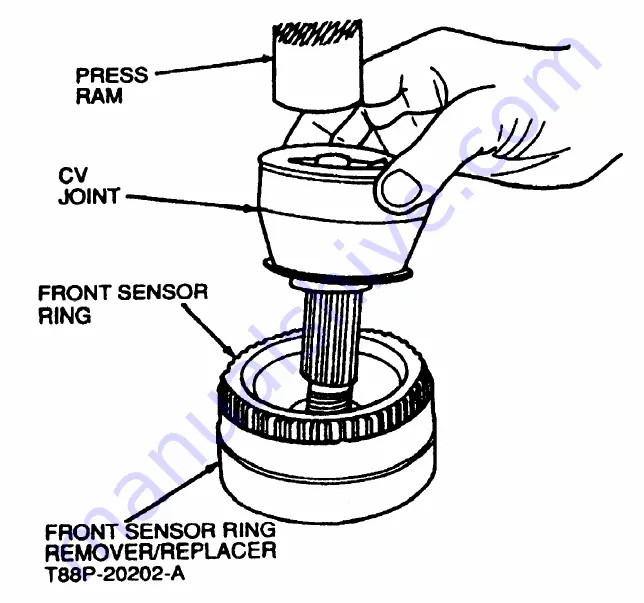 Ford Taurus Manual Download Page 1987