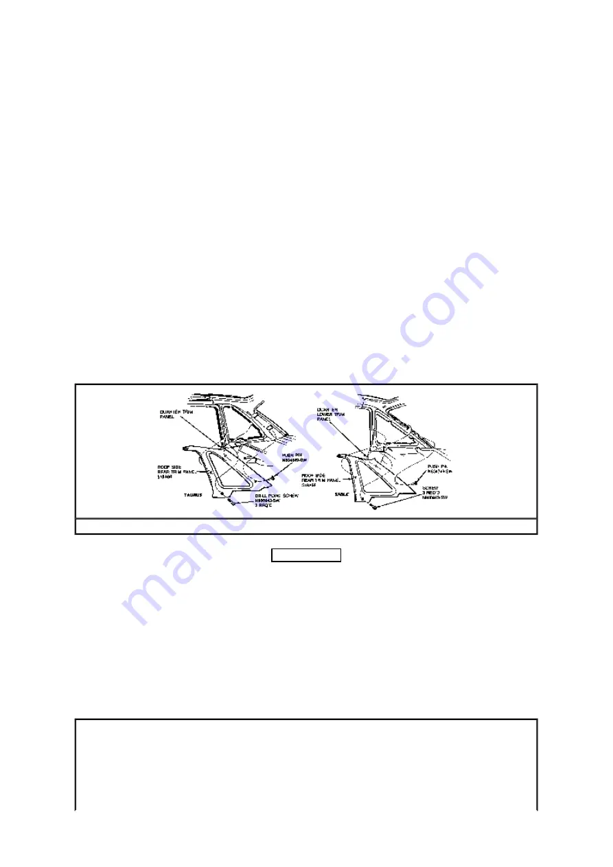 Ford Taurus Manual Download Page 2074