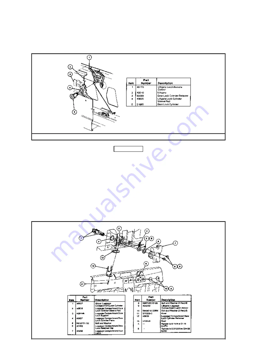 Ford Taurus Manual Download Page 2088