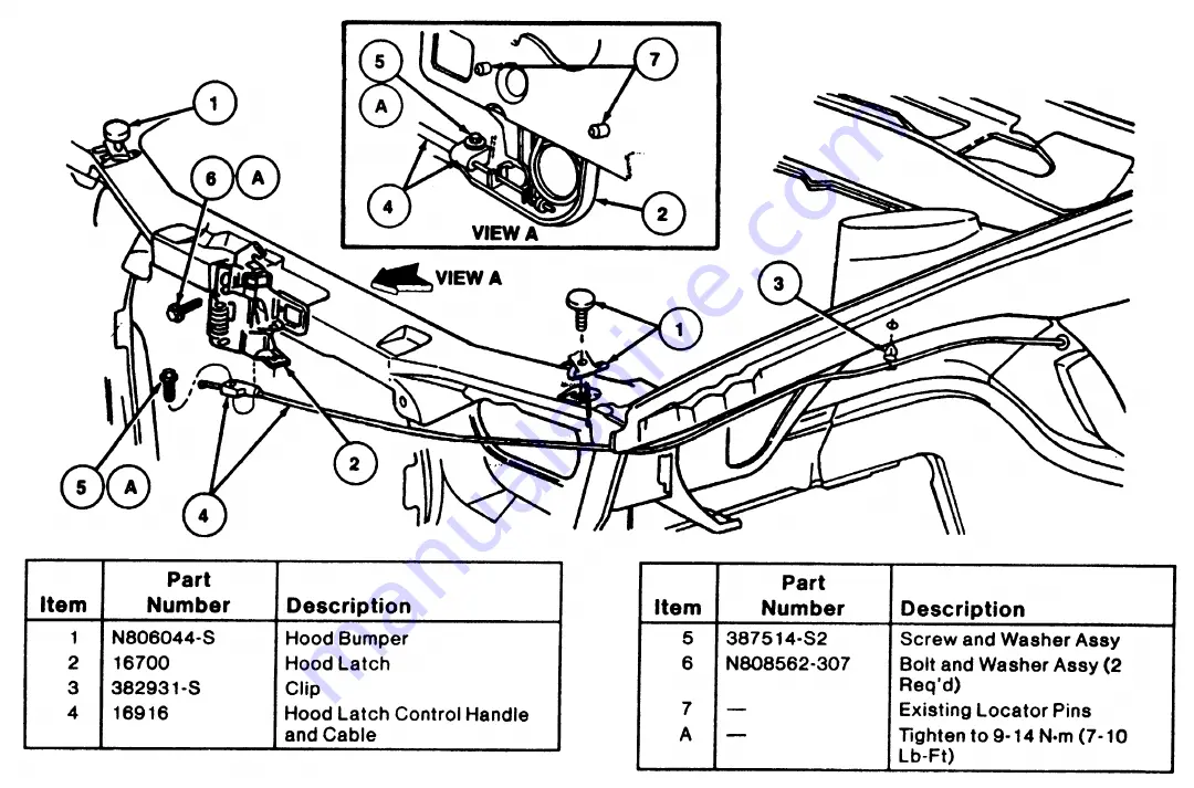 Ford Taurus Manual Download Page 2126