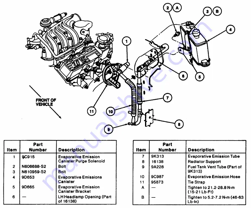 Ford Taurus Manual Download Page 835