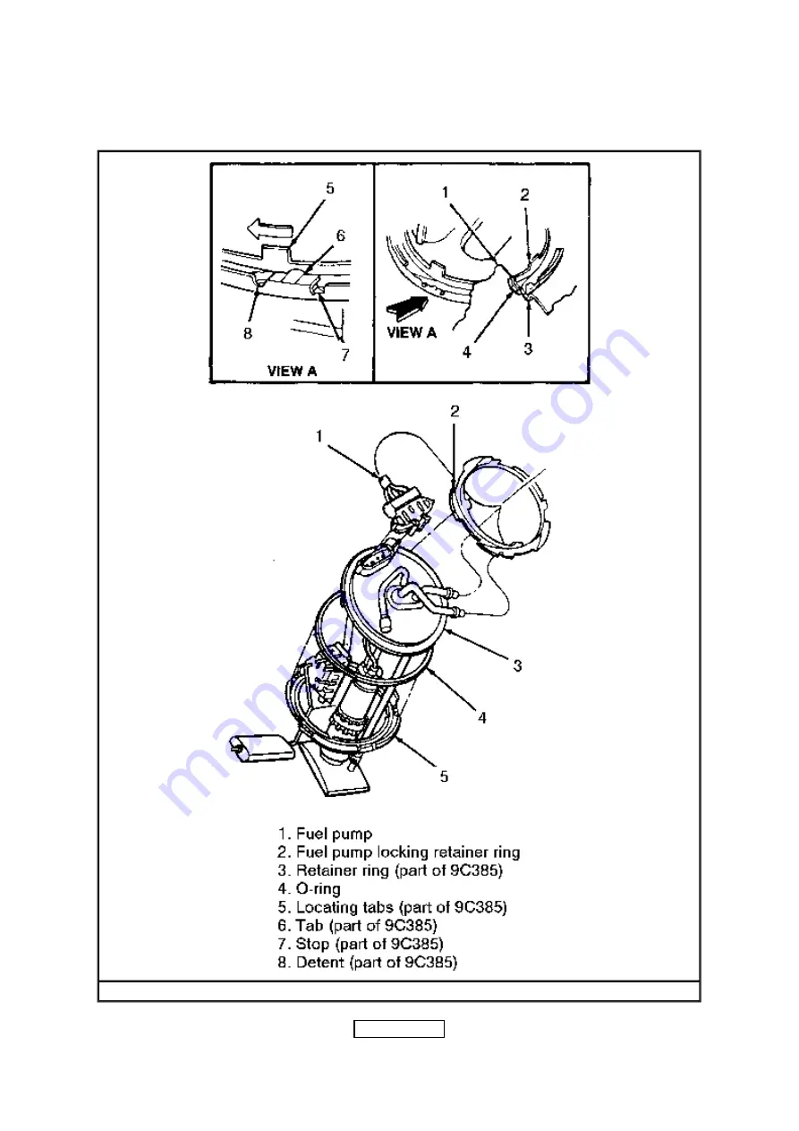 Ford Taurus Manual Download Page 915