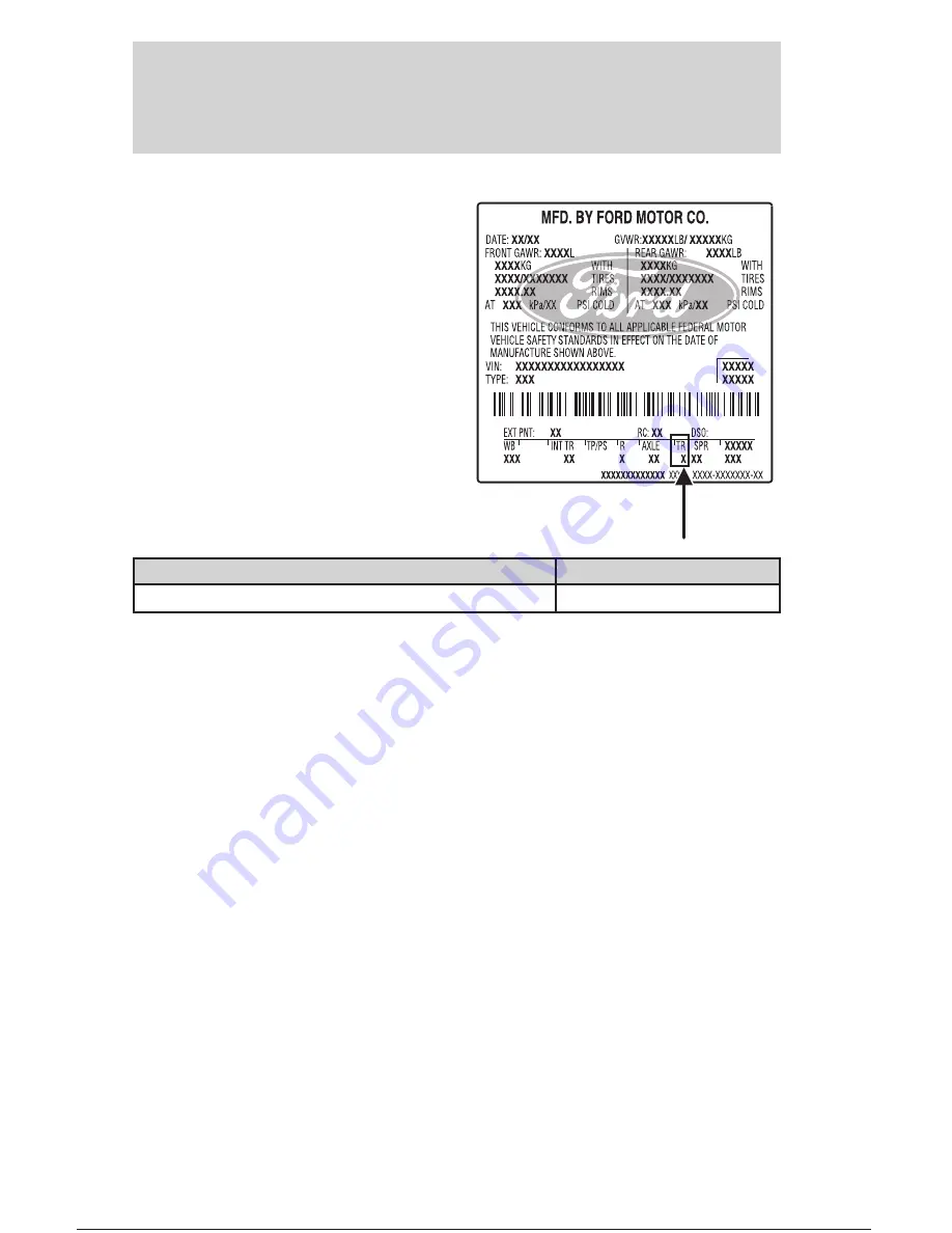 Ford transit connect 2012 User Manual Download Page 267