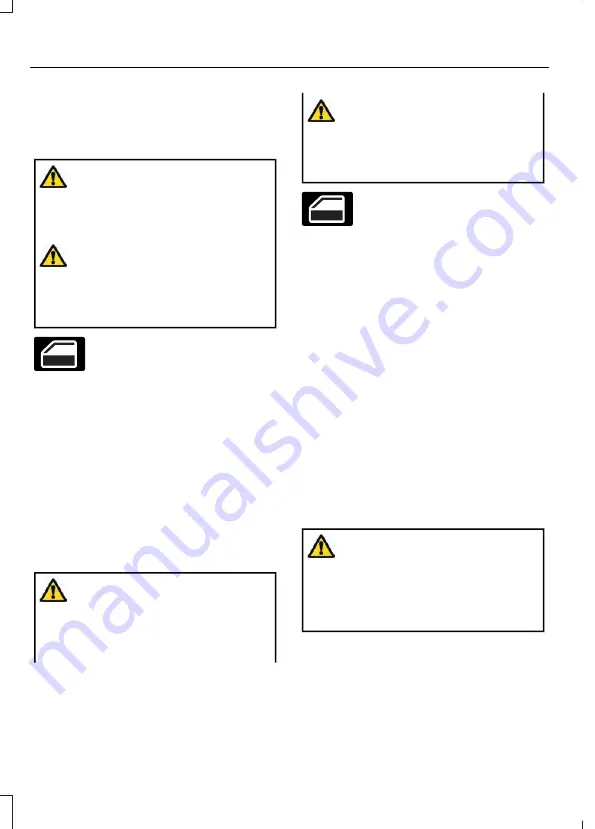 Ford TRANSIT COURIER Owner'S Manual Download Page 60