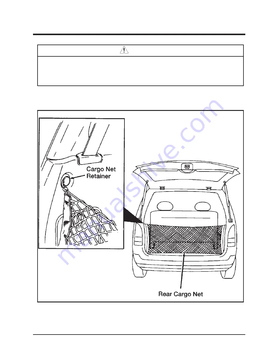 Ford Villager Owner'S Manual Download Page 116