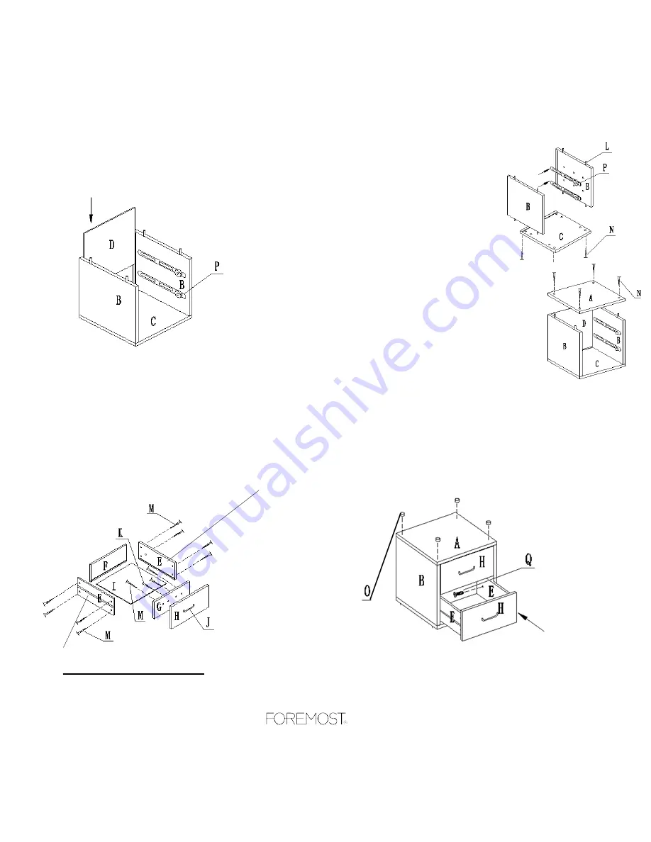 Foremost A3274 Assembly Instruction Download Page 3