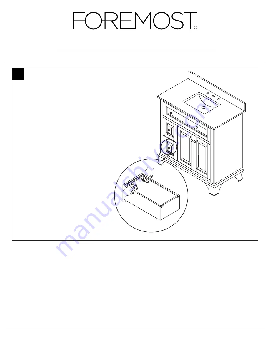 Foremost CORSICANA CNAWVT3122 Instructions Manual Download Page 4