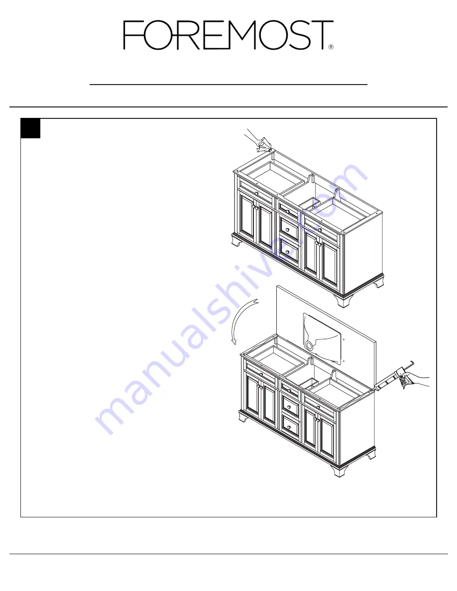 Foremost CORSICANA CNAWVT4922 Instructions Manual Download Page 4