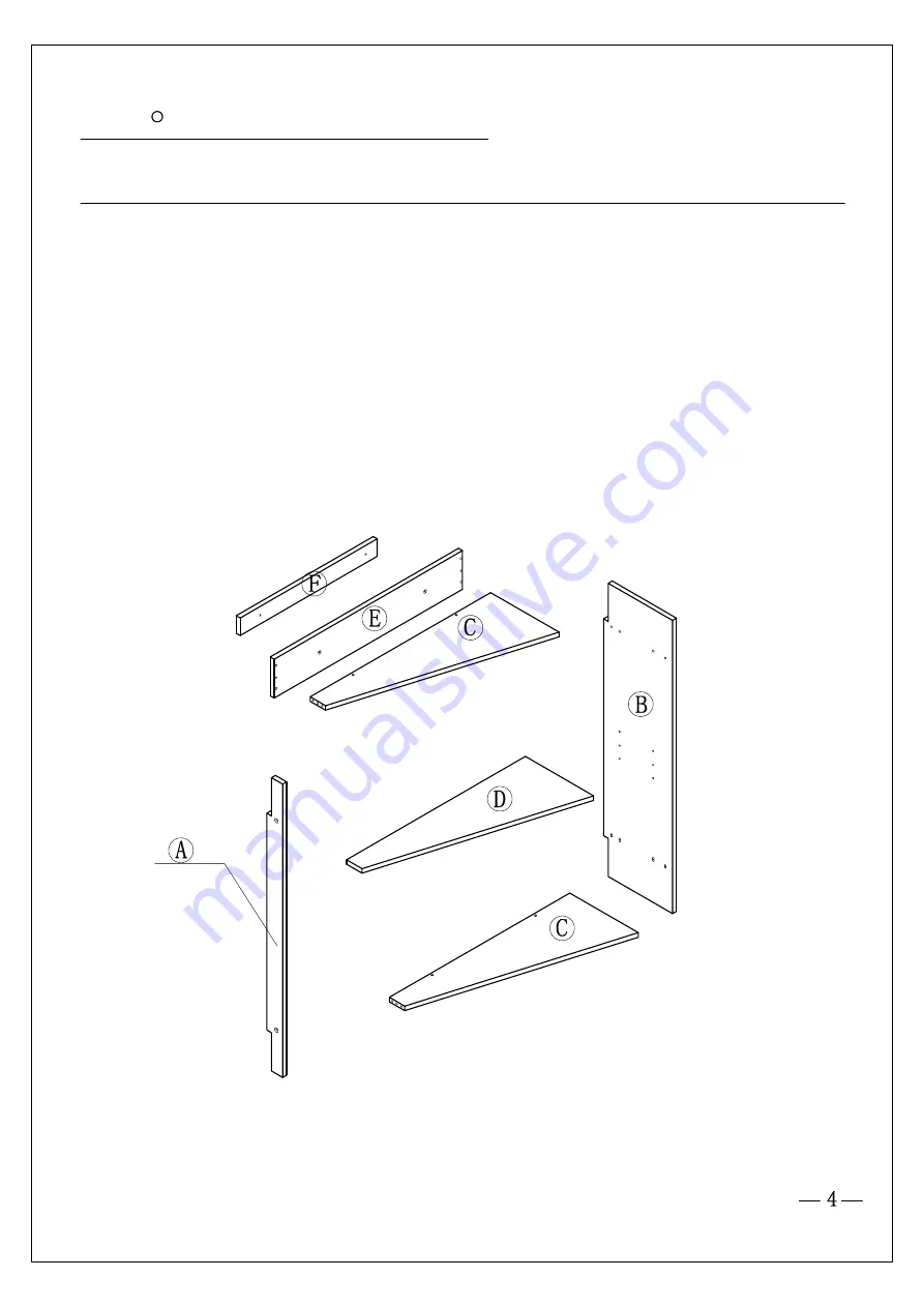 Foremost HEIDI HSL-03192-1 Assembly Instructions Manual Download Page 4