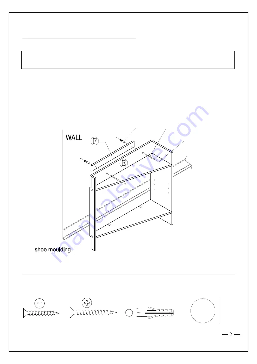 Foremost HEIDI HSL-03192-1 Assembly Instructions Manual Download Page 7