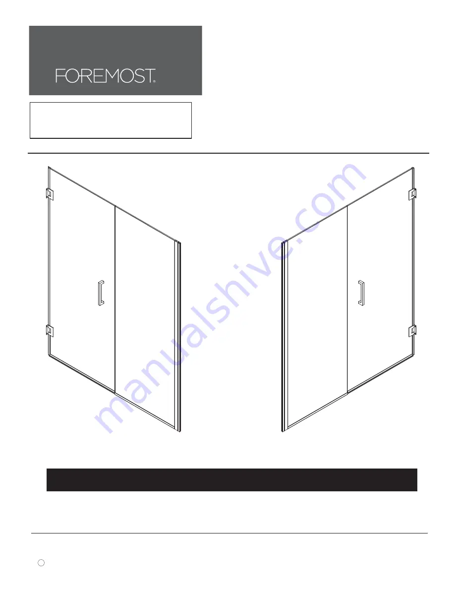 Foremost MARINA MRHG-CL Manual Download Page 43