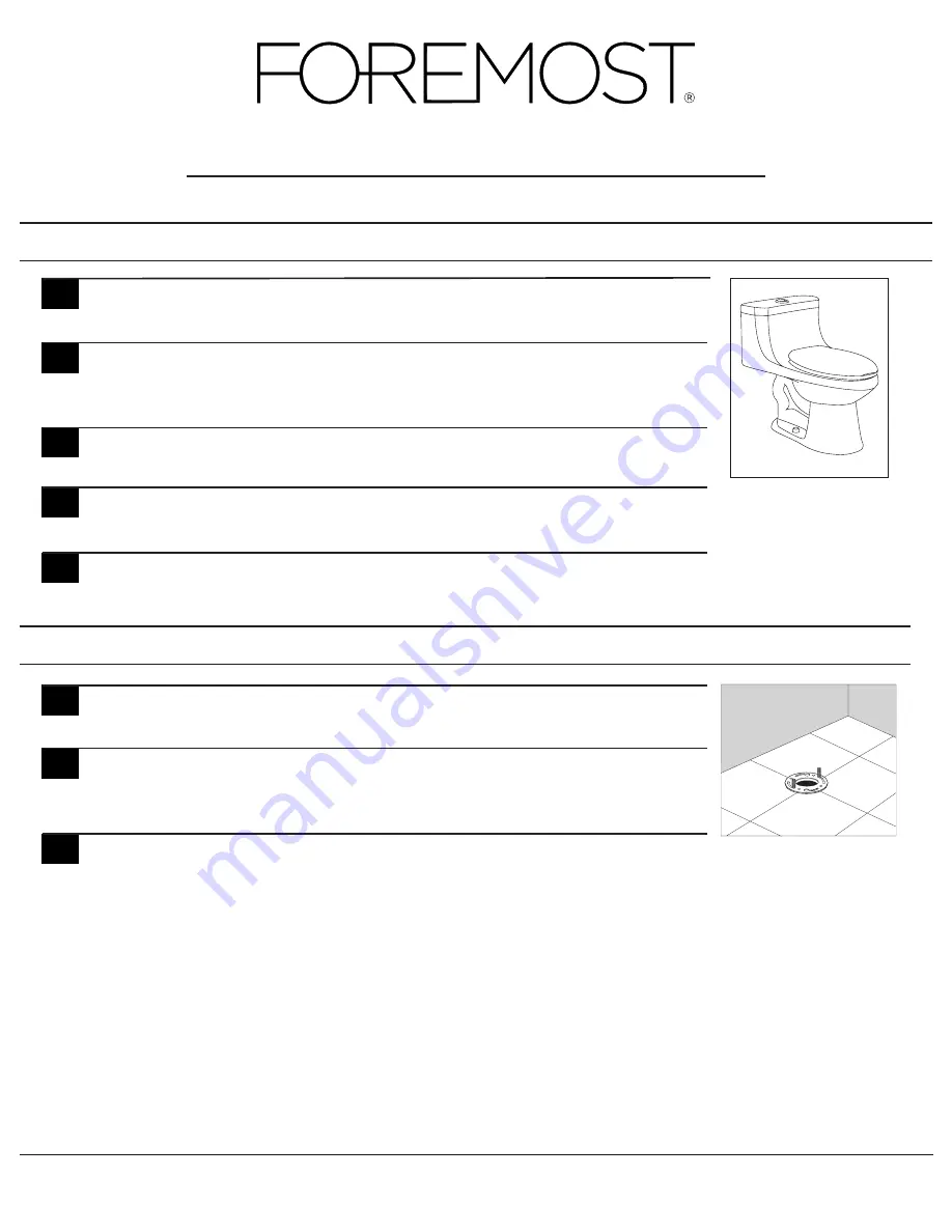 Foremost TT-2000E-WL-PB Instructions Manual Download Page 2