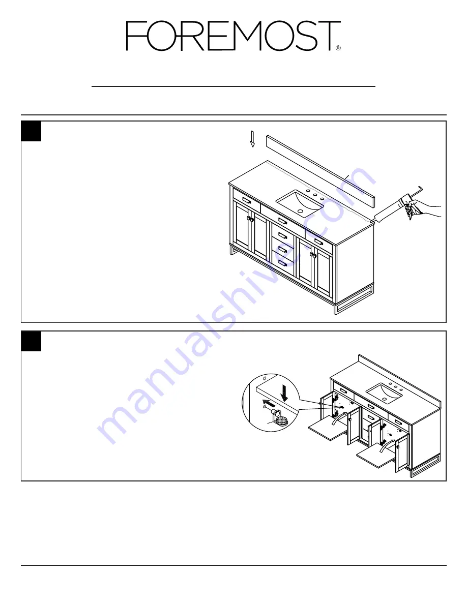 Foremost WETHERTON WETWA6122D Instructions Manual Download Page 6