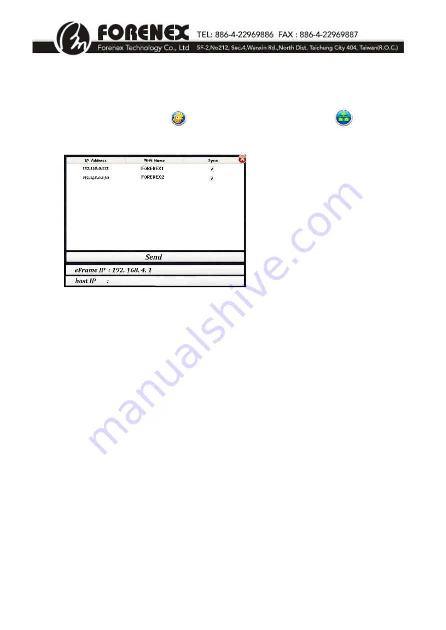 Forenex e.Frame C/E Series User Manual Download Page 10