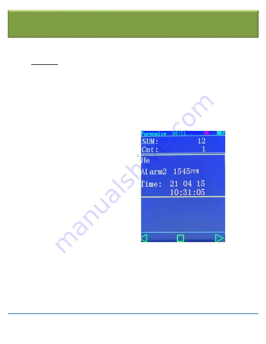 FORENSICS DETECTORS FD-311 User Manual Download Page 7