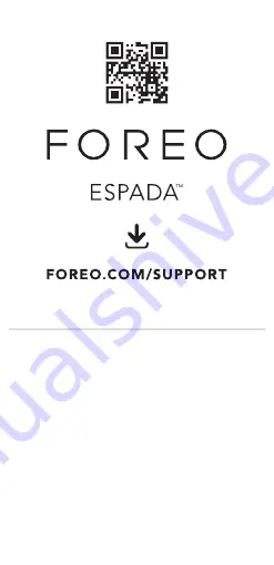 Foreo Espada Manual Download Page 1