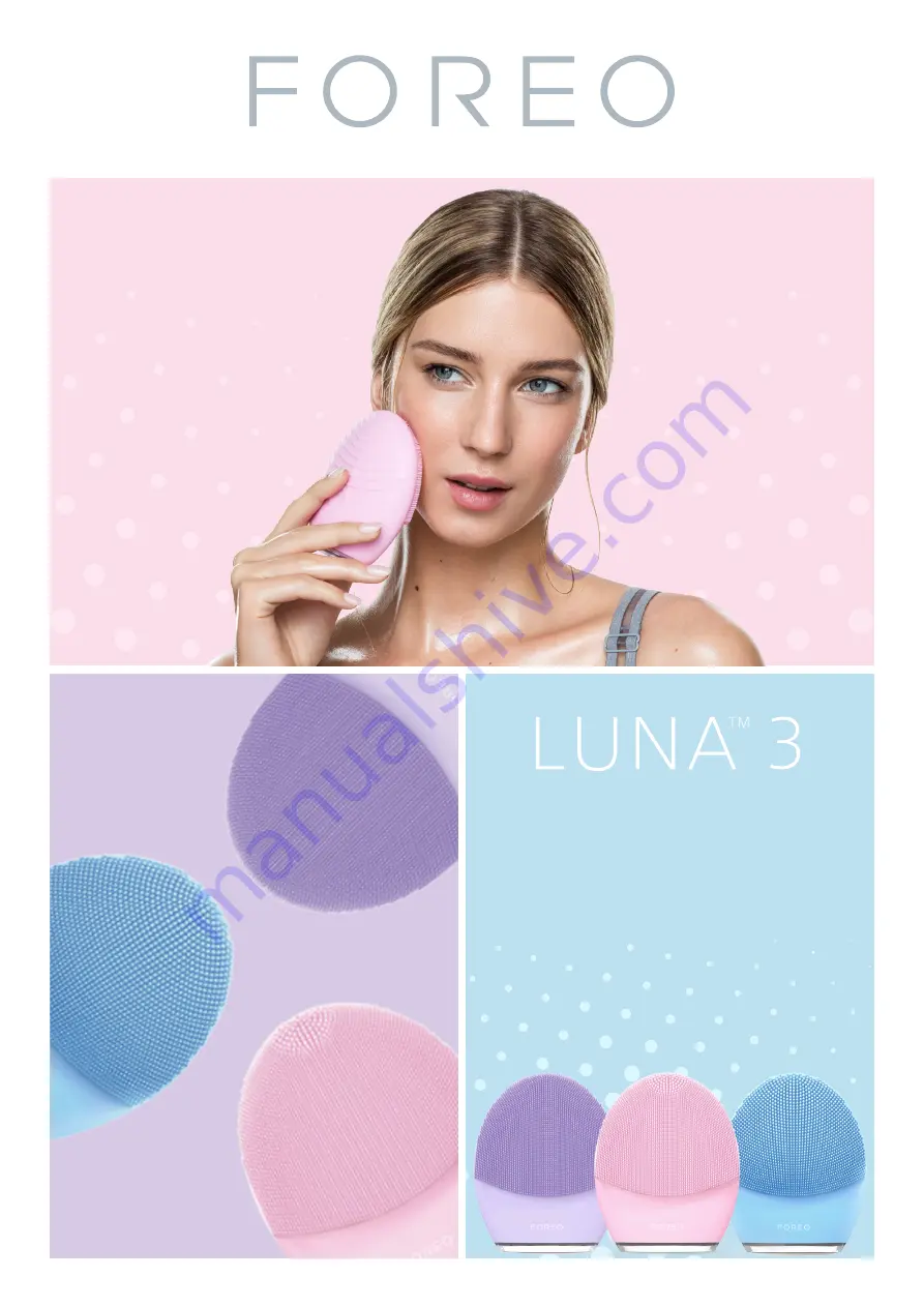 Foreo LUNA 3 Quick Start Manual Download Page 1