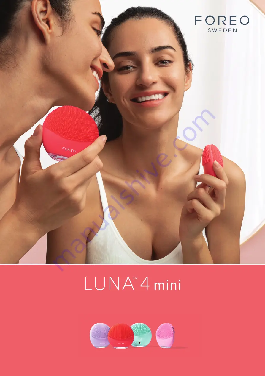 Foreo LUNA 4 mini Online Manual Download Page 1