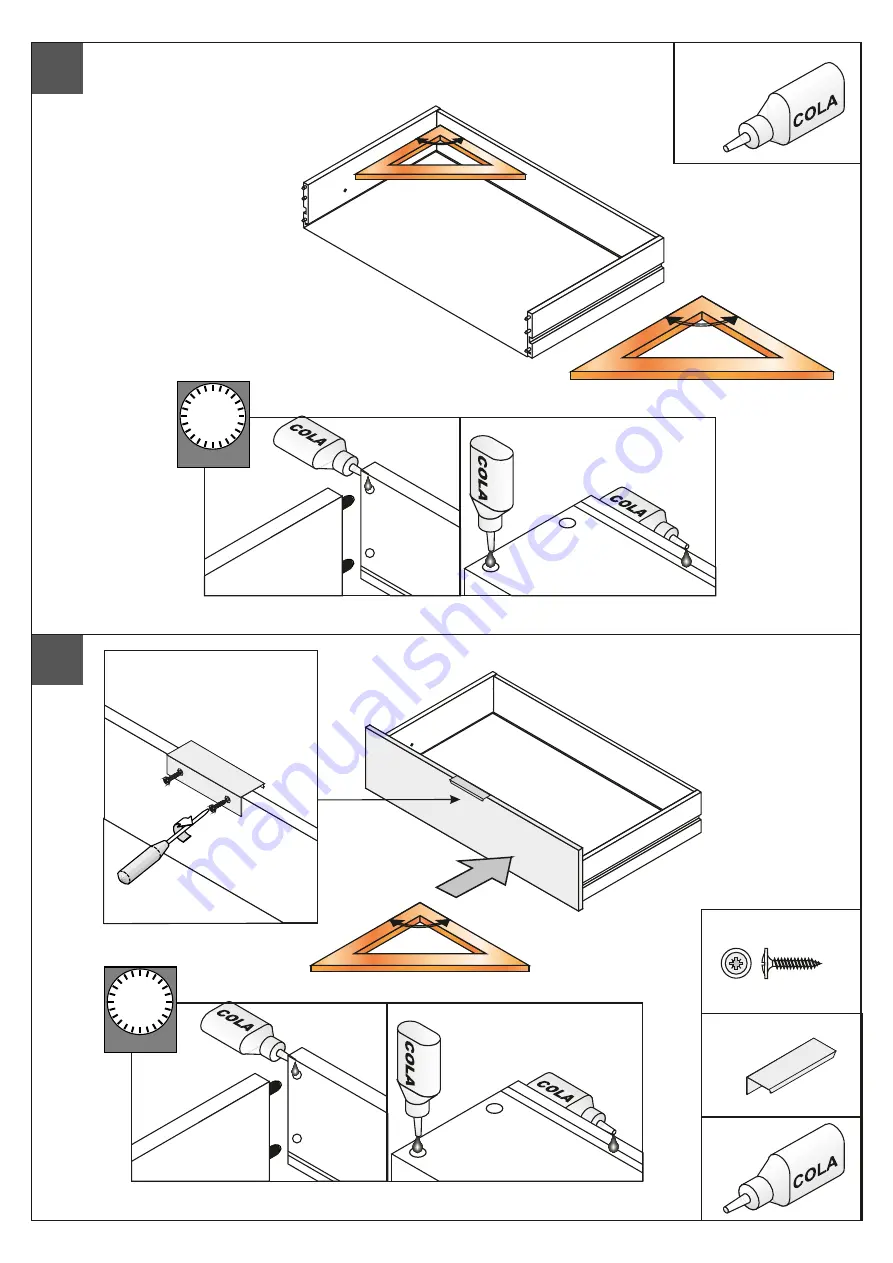 Fores LC1222 Assembling Instructions Download Page 8