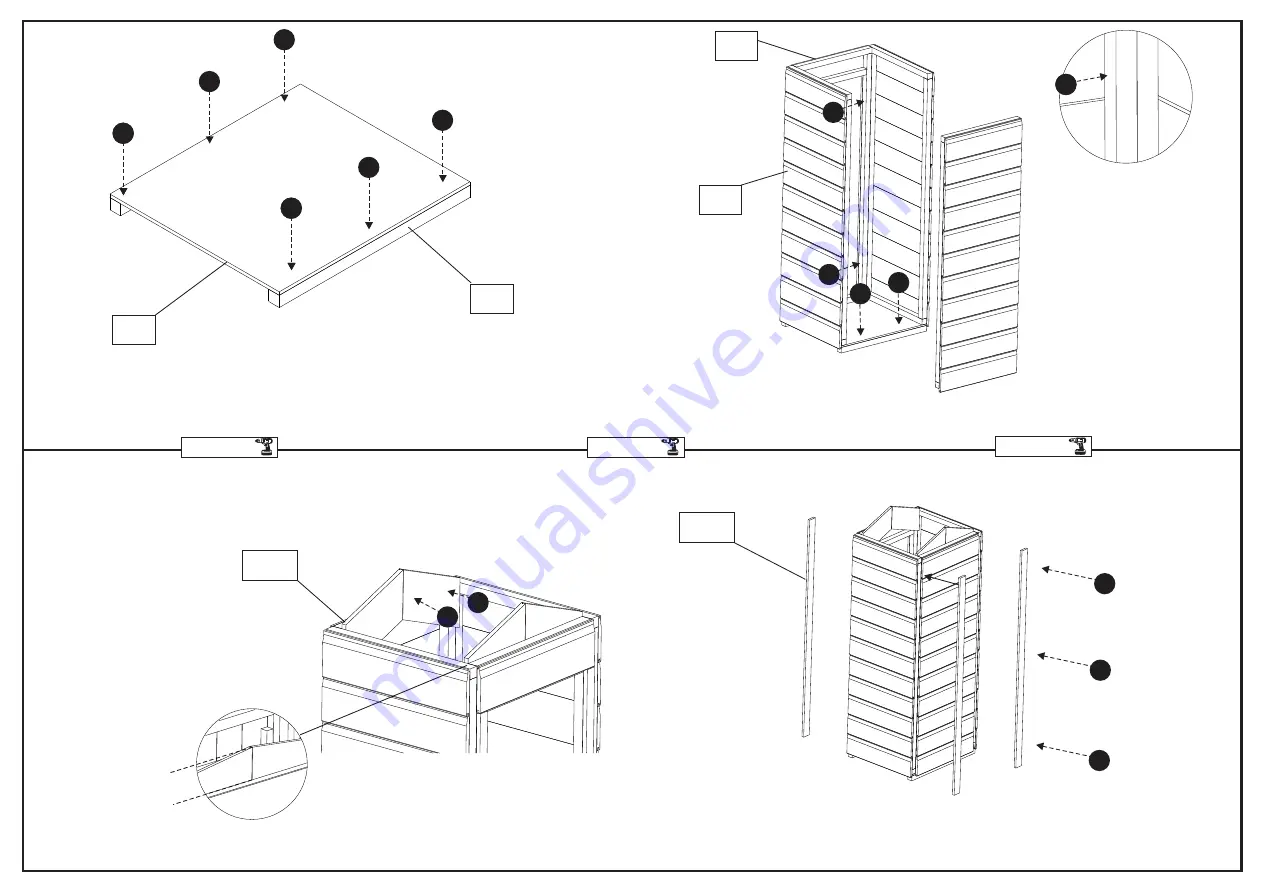 Forest garden OASBFP Quick Start Manual Download Page 2