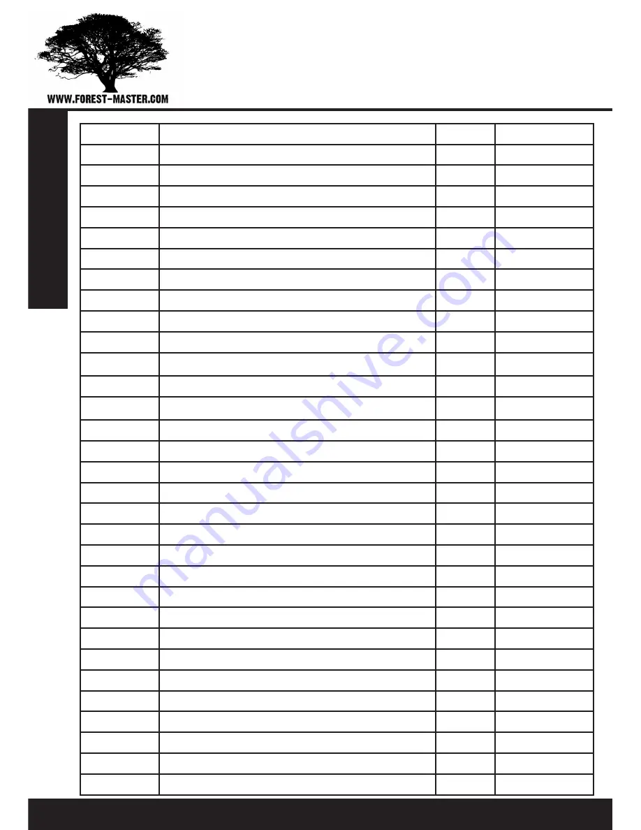 Forest-Master FM52EA User Manual Download Page 16