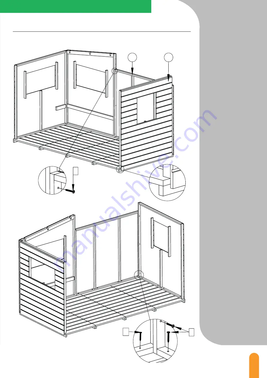 forest-style HACIENDA + PREAU 2354 Building Instructions Download Page 13