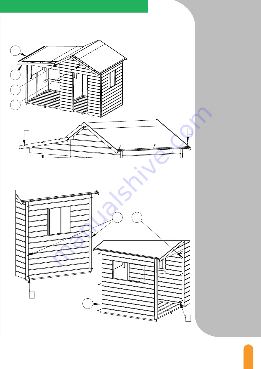 forest-style HACIENDA + PREAU 2354 Building Instructions Download Page 19