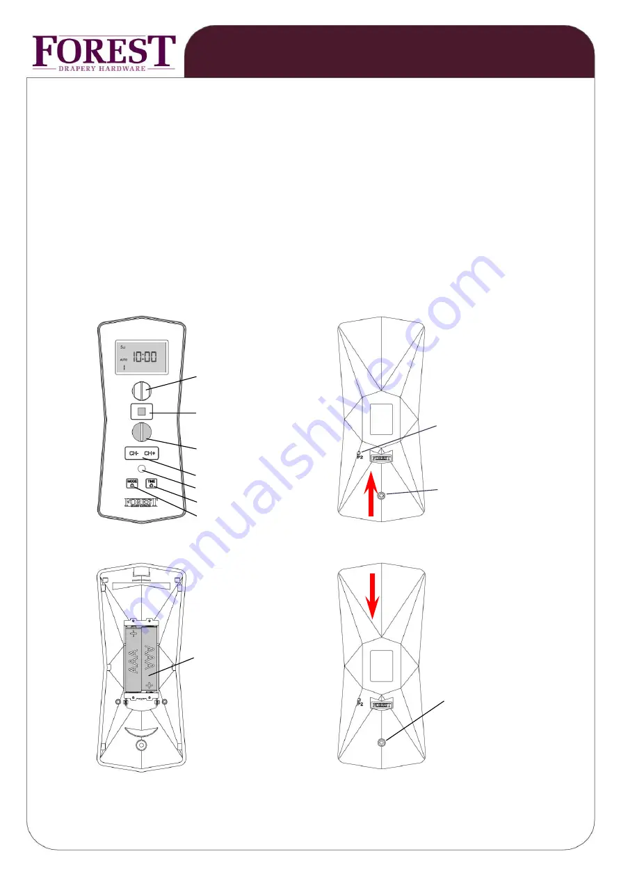 Forest DIAMOND SENSE REMOTE Скачать руководство пользователя страница 1