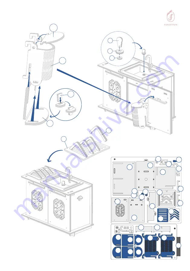 Forestfun MK12 Assembly Instruction Manual Download Page 10