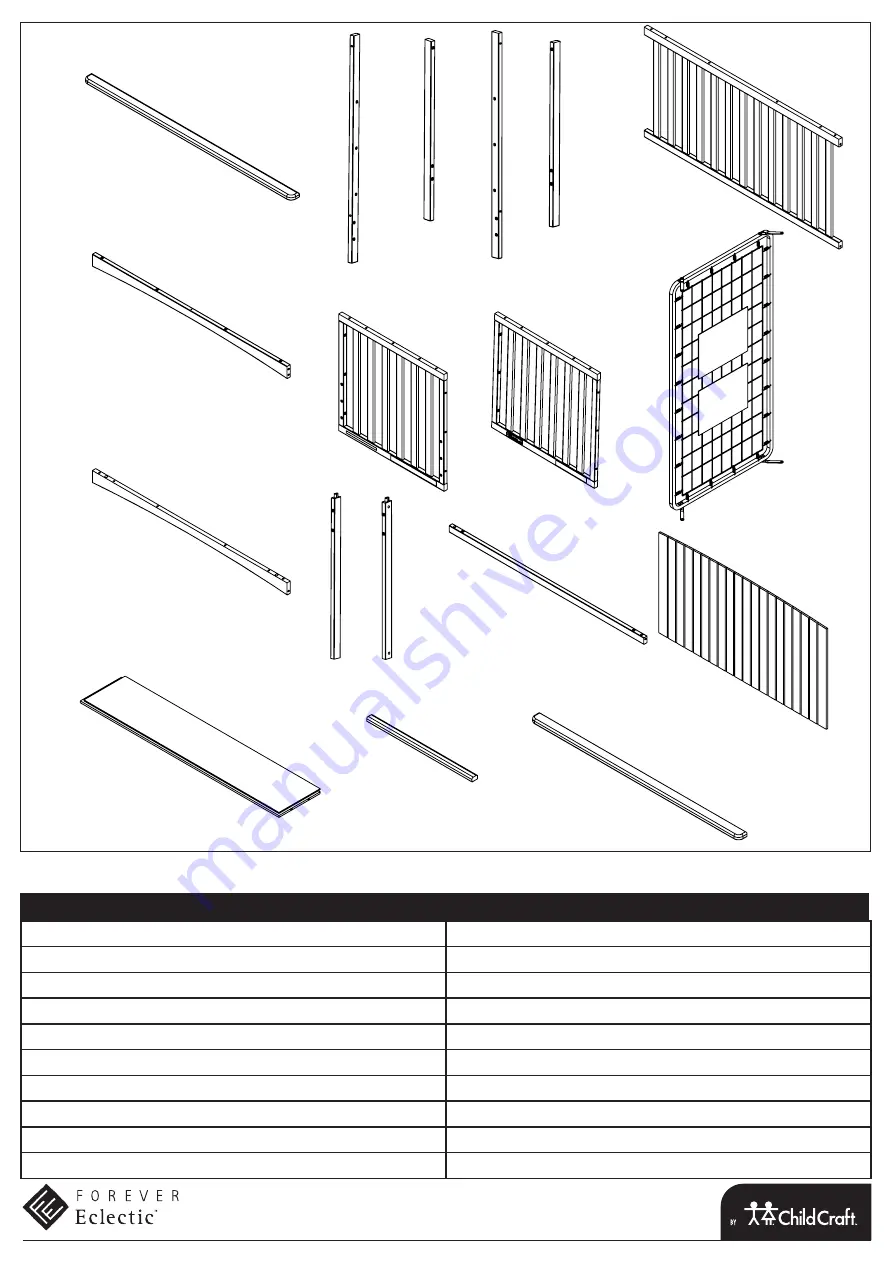 FOREVER Eclectic Scout F35901 Assembly Instructions Manual Download Page 3