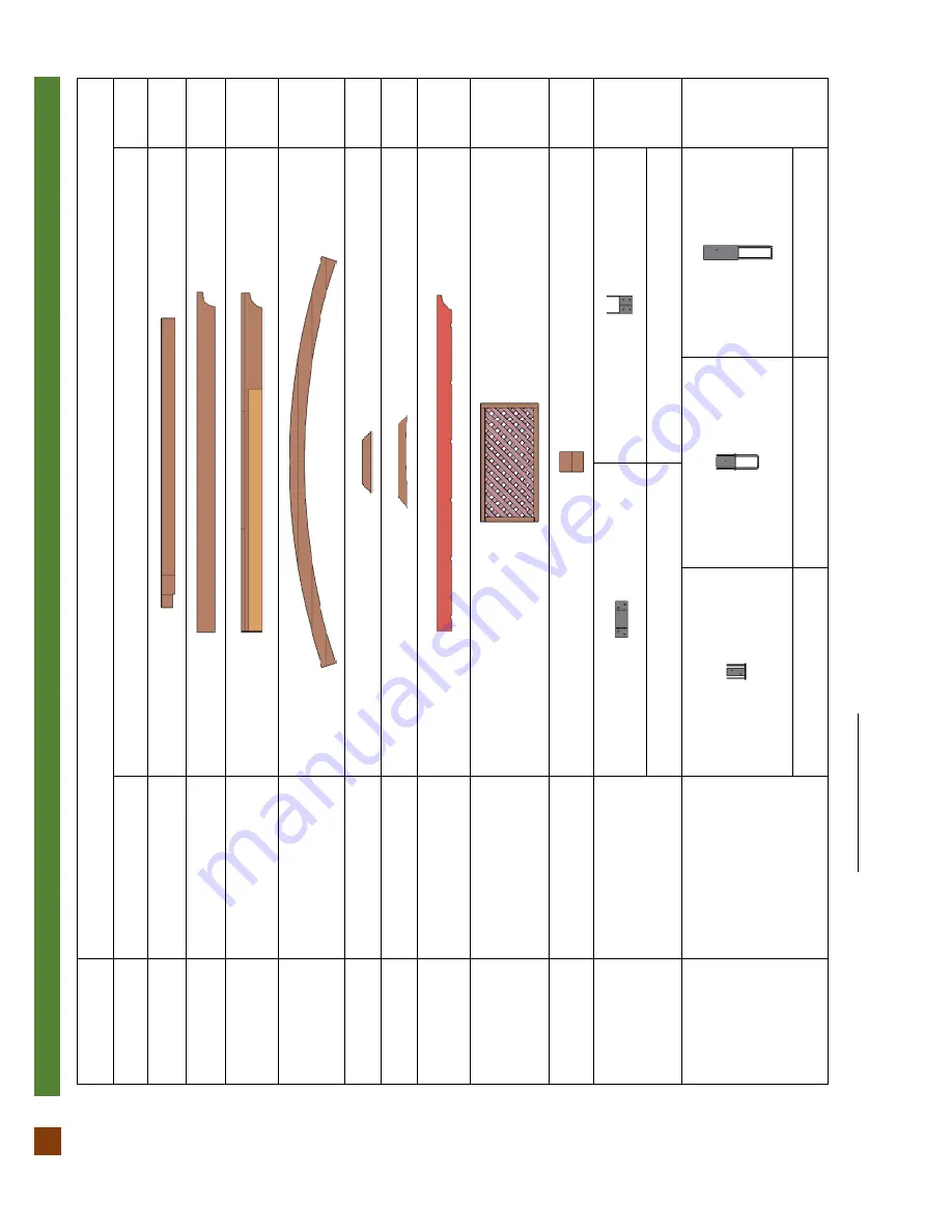Forever Redwood ARCHED PERGOLA KIT Скачать руководство пользователя страница 2