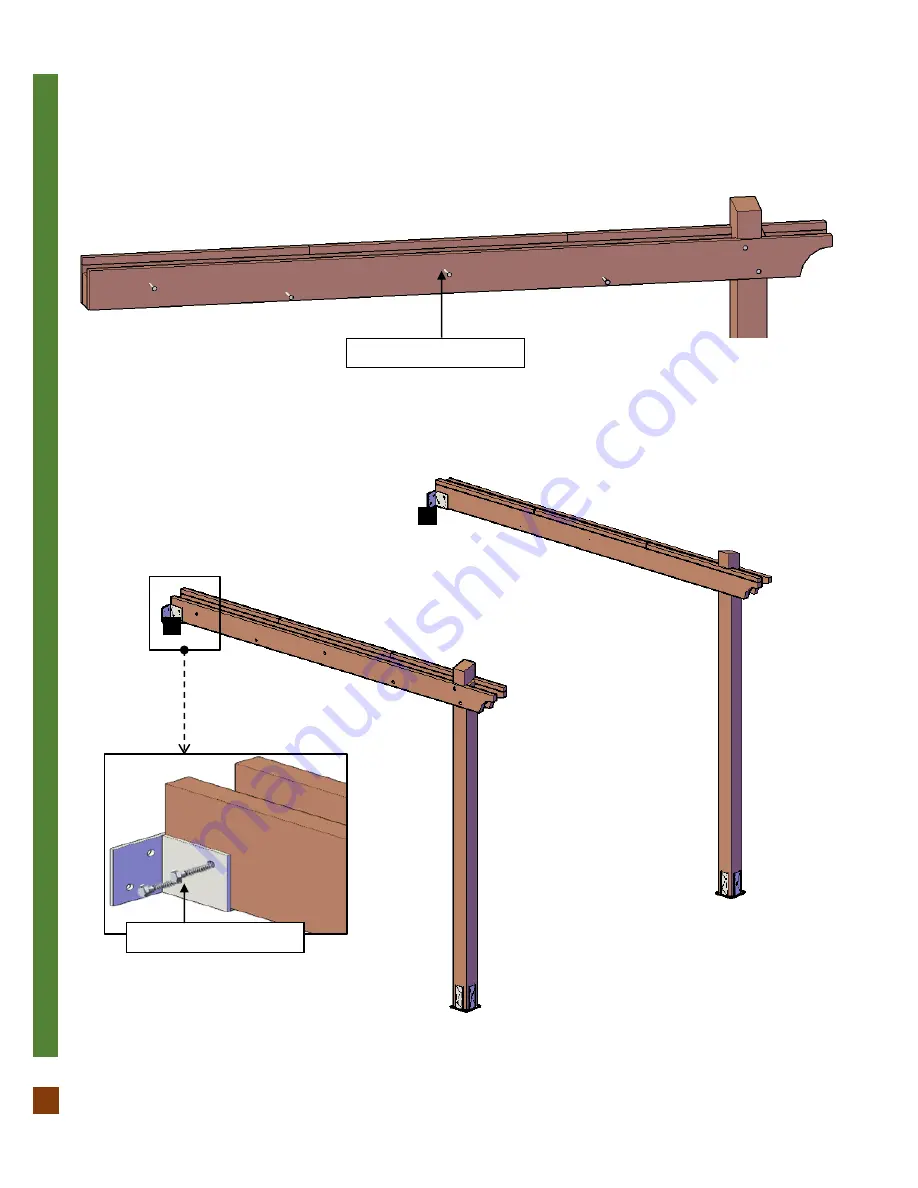 Forever Redwood ARCHED PERGOLA KIT Скачать руководство пользователя страница 7