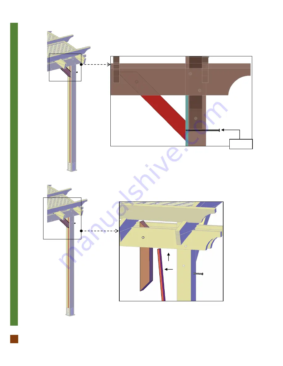 Forever Redwood ARCHED PERGOLA KIT Скачать руководство пользователя страница 15