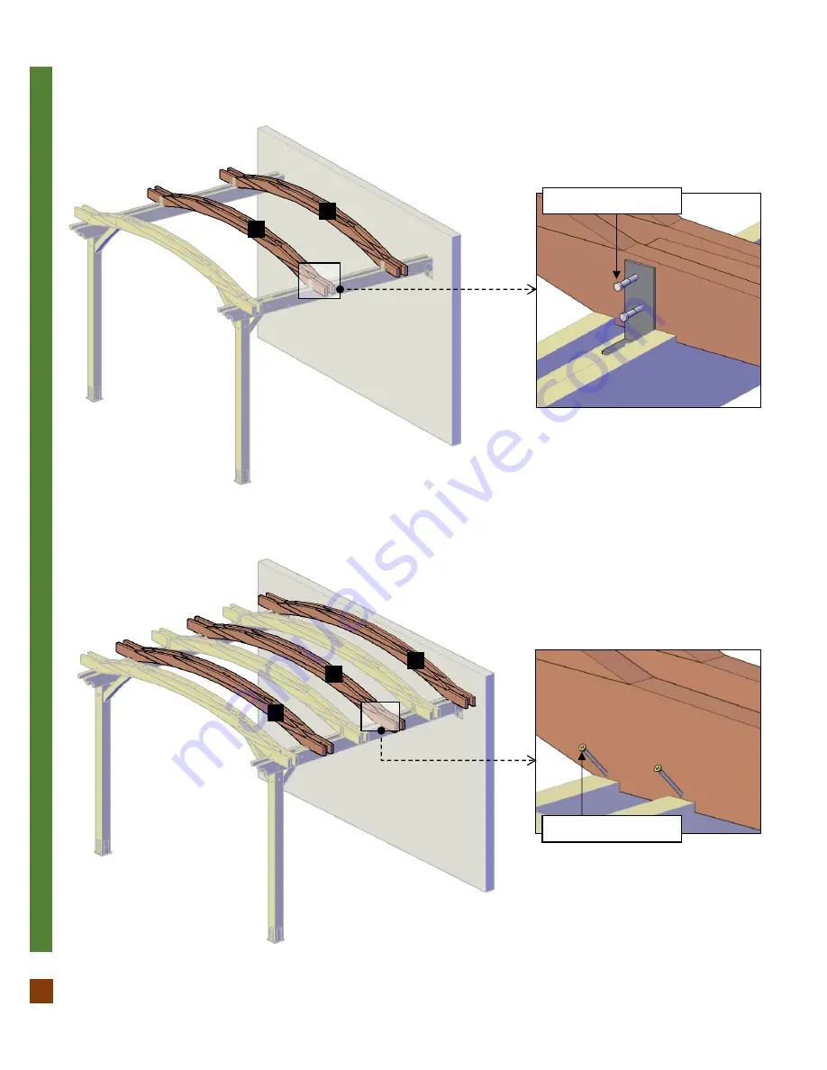 Forever Redwood BACKYARD PORCH PAVILION Скачать руководство пользователя страница 10