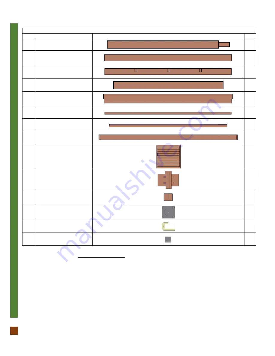 Forever Redwood CUSTOM MODERN LOUVERED GARDEN PERGOLA Assembly Instructions Manual Download Page 4