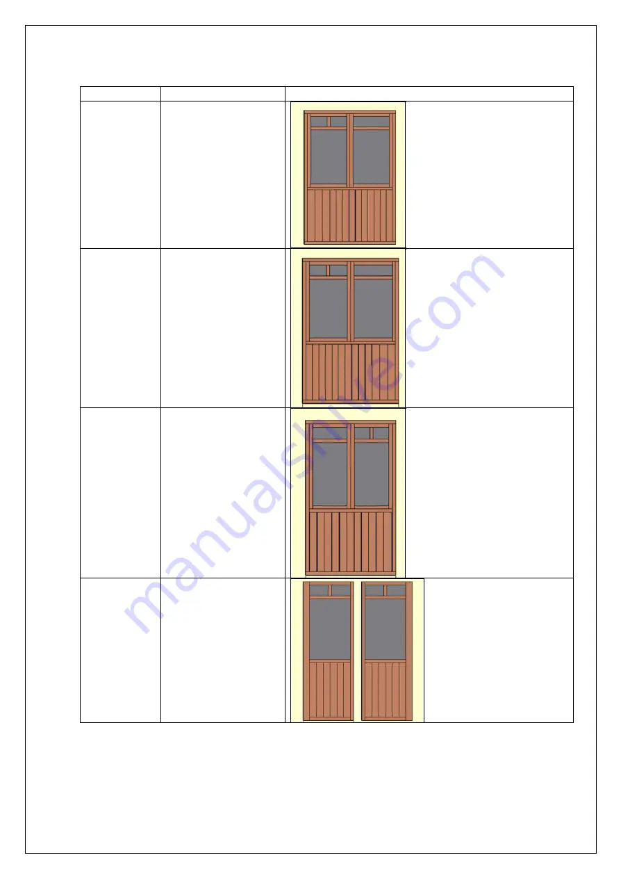 Forever Redwood DIY Wood Gazebo Assembly Instructions Manual Download Page 2