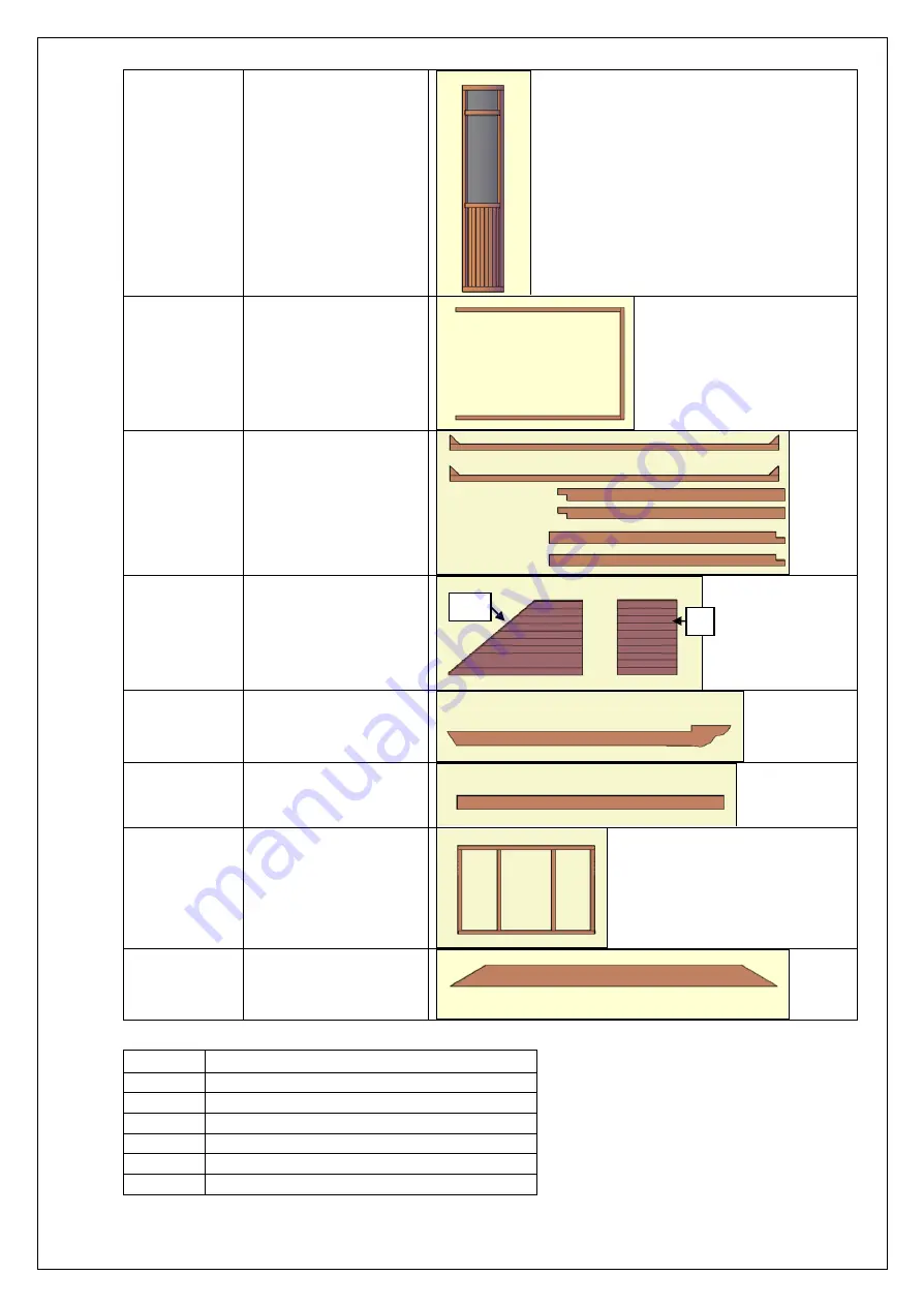 Forever Redwood DIY Wood Gazebo Assembly Instructions Manual Download Page 3