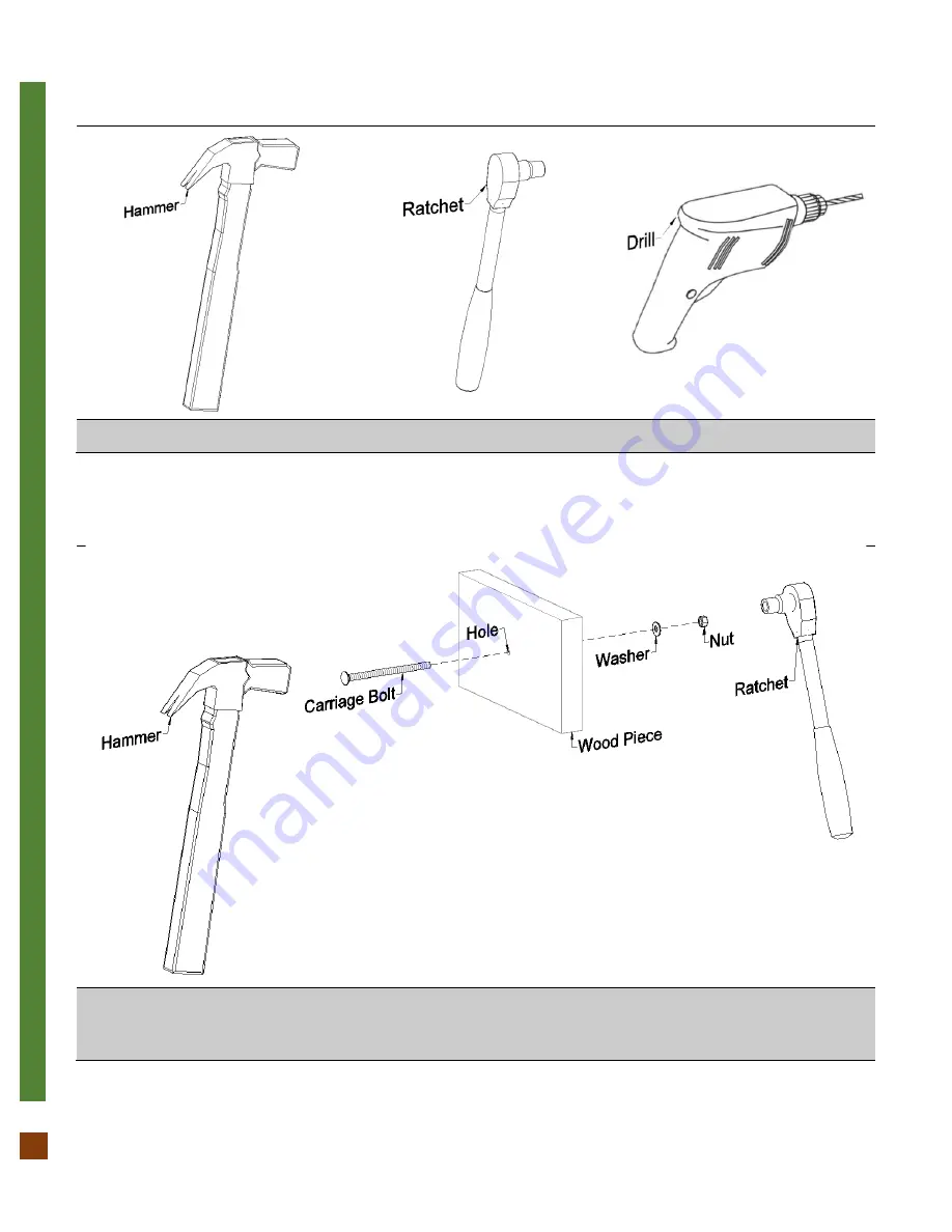 Forever Redwood ELI'S REDWOOD POTTING BENCH Скачать руководство пользователя страница 2