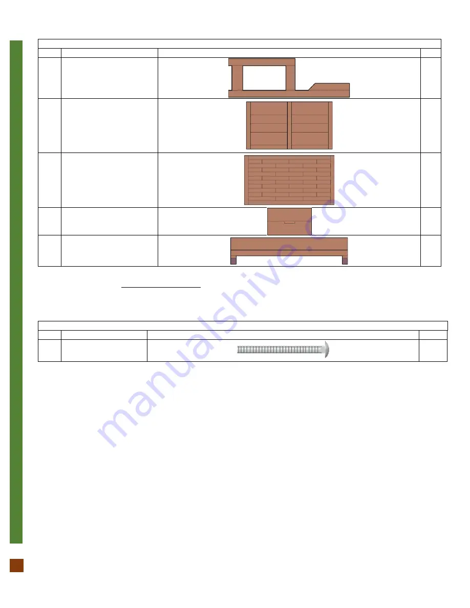 Forever Redwood ELI'S REDWOOD POTTING BENCH Assembly Instructions Manual Download Page 4