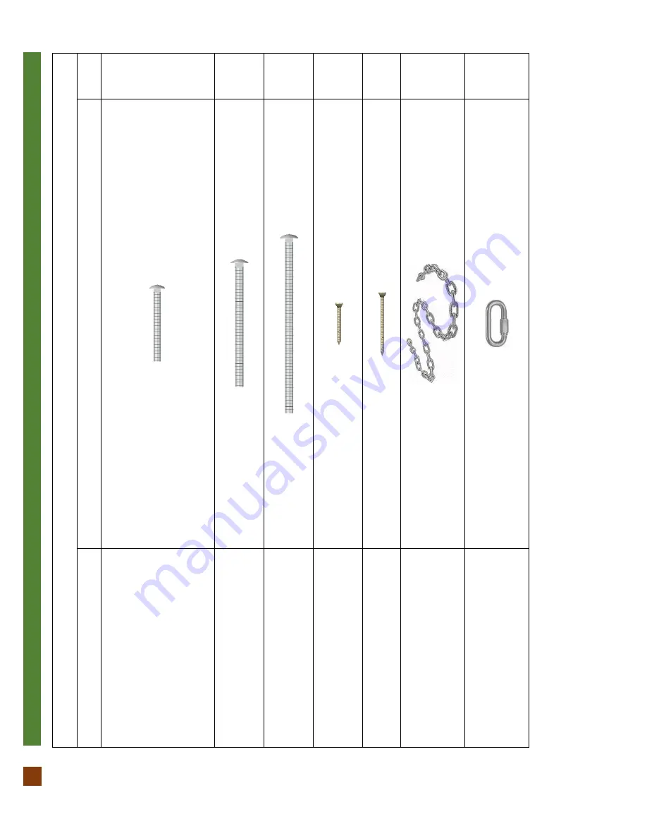 Forever Redwood JEAN'S ULTIMATE SWING SETS Assembly Instructions Manual Download Page 6