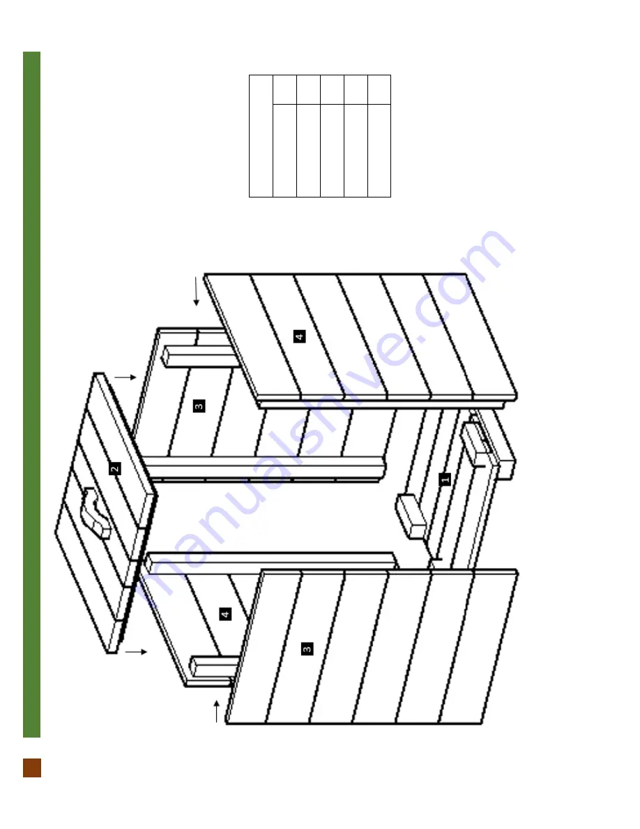 Forever Redwood LAUNDRY HAMPERS Assembly Instructions Manual Download Page 4