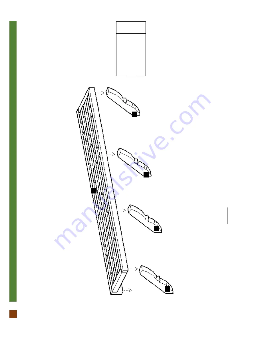 Forever Redwood LIGHTHOUSE SHELVING Assembly Instructions Manual Download Page 4