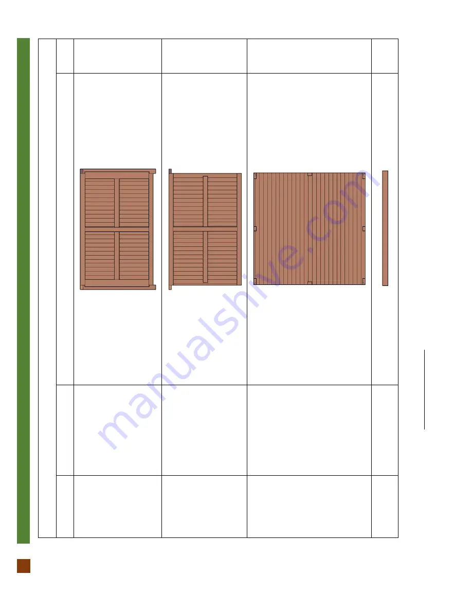 Forever Redwood NAPA PLANTERS Assembly Instructions Manual Download Page 2