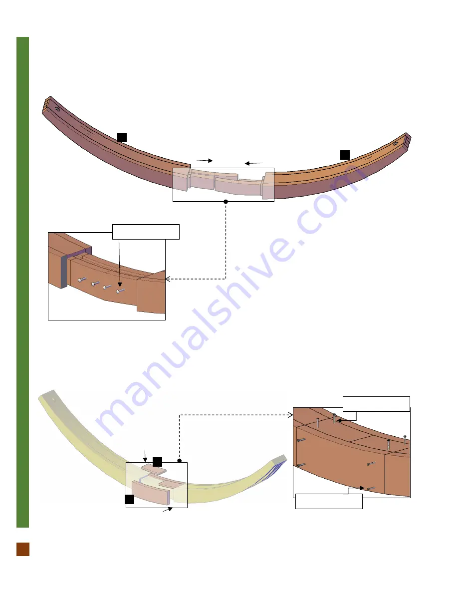 Forever Redwood NOAH'S ARC WOOD HAMMOCK Assembly Instructions Manual Download Page 5